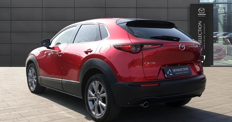 Mazda CX-30 cena 125900 przebieg: 50513, rok produkcji 2021 z Ożarów Mazowiecki małe 379